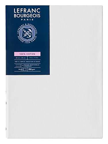 Lefranc Bourgeois 111131 Keilrahmen Serie - Klassisch, 100 % Baumwolle, 350g/m², Archivqualität, säurefrei für erhöhte Haltbarkeit, grundiert - 20x30cm Lefranc Bourgeois 111131 Keilrahmen Serie - Klassisch, 100 % Baumwolle, 350g/m², Archivqualität, säurefrei für erhöhte Haltbarkeit, grundiert - 20x30cm von Lefranc Bourgeois