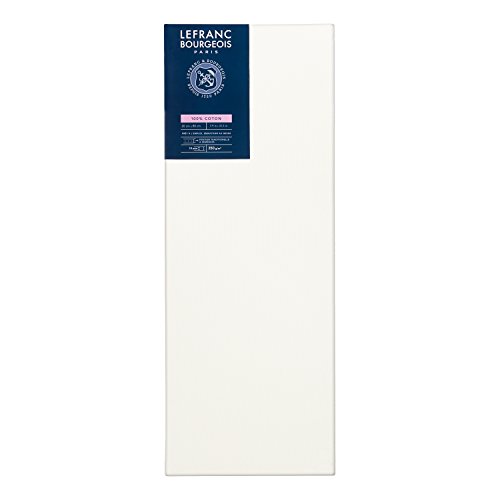Lefranc Bourgeois 111135 Keilrahmen Serie - Klassisch, 100 % Baumwolle, 350g/m², Archivqualität, säurefrei für erhöhte Haltbarkeit, grundiert - 20x80cm Lefranc Bourgeois 111135 Keilrahmen Serie - Klassisch, 100 % Baumwolle, 350g/m², Archivqualität, säurefrei für erhöhte Haltbarkeit, grundiert - 20x80cm von Lefranc Bourgeois