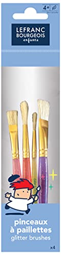 Lefranc & Bourgeois 807261 Kinderpinsel, Pinsel, Mehrfarbig, 19,7 x 5 x 0,5 cm, 1 Einheiten von Lefranc Bourgeois