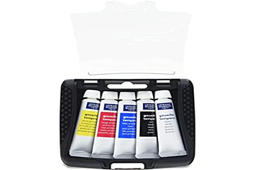 Lefranc Bourgeois Gouache Set, Goauche, 5 Gouachefarben in 10ml Tuben-Pocket Box, 50 Lefranc Bourgeois Gouache Set, Goauche, 5 Gouachefarben in 10ml Tuben-Pocket Box, 50 von Lefranc Bourgeois