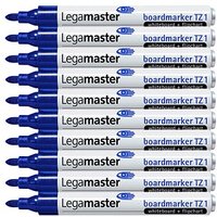 Legamaster TZ 1 Whiteboard- und Flipchart-Marker blau 1,5 - 3,0 mm, 10 St. von Legamaster