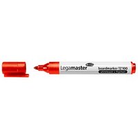 10 Legamaster TZ 100 Whiteboard- und Flipchart-Marker rot 1,5 - 3,0 mm von Legamaster