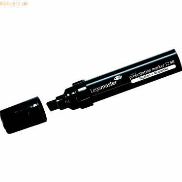Legamaster Presentation Marker TZ 48 schwarz Keilspitze von Legamaster