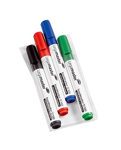 Legamaster 7-110594 Boardmarker TZ 100, 4er Set, je 1 Marker in schwarz, rot, blau und grün Legamaster 7-110594 Boardmarker TZ 100, 4er Set, je 1 Marker in schwarz, rot, blau und grün von Legamaster