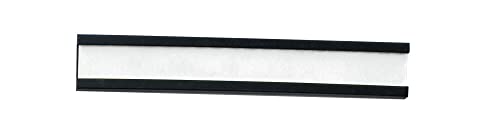 Legamaster 7-450700 Magnetische Etikettenträger für Whiteboards, 24 Stück, 30 x 90 mm, schwarz von Legamaster