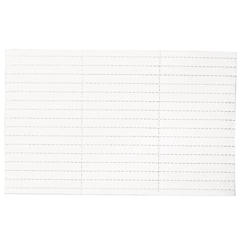 Legamaster 7-455419 Einlegeetiketten für Legamaster Etikettenträger, perforiert, 90 Stück, 20 x 60 mm, weiß von Legamaster