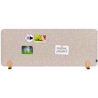 Legamaster Tischtrennwand ELEMENTS 7-209835, beige 160,0 x 60,0 cm von Legamaster