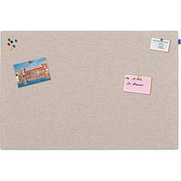 Legamaster Pinnwand BOARD-UP Akustik 75,0 x 100,0 cm Textil beige von Legamaster