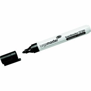 Legamaster Rillen TZ 100 schwarz 10pièce (S) Marker – Marker (schwarz, schwarz, weiß, schwarz, weiß, Kunststoff, 1,5 mm, 3 mm) von Legamaster