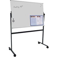 Legamaster mobiles Whiteboard UNITE 1,5 x 1,0 m weiß, schwarz lackierter Stahl von Legamaster