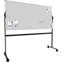 Legamaster mobiles Whiteboard UNITE 2,2 x 1,2 m weiß, schwarz lackierter Stahl von Legamaster