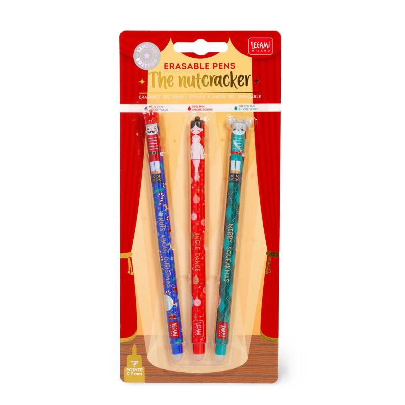 Erasable Gel Pen Set XMAS Erasable Gel Pen Set XMAS von Legami