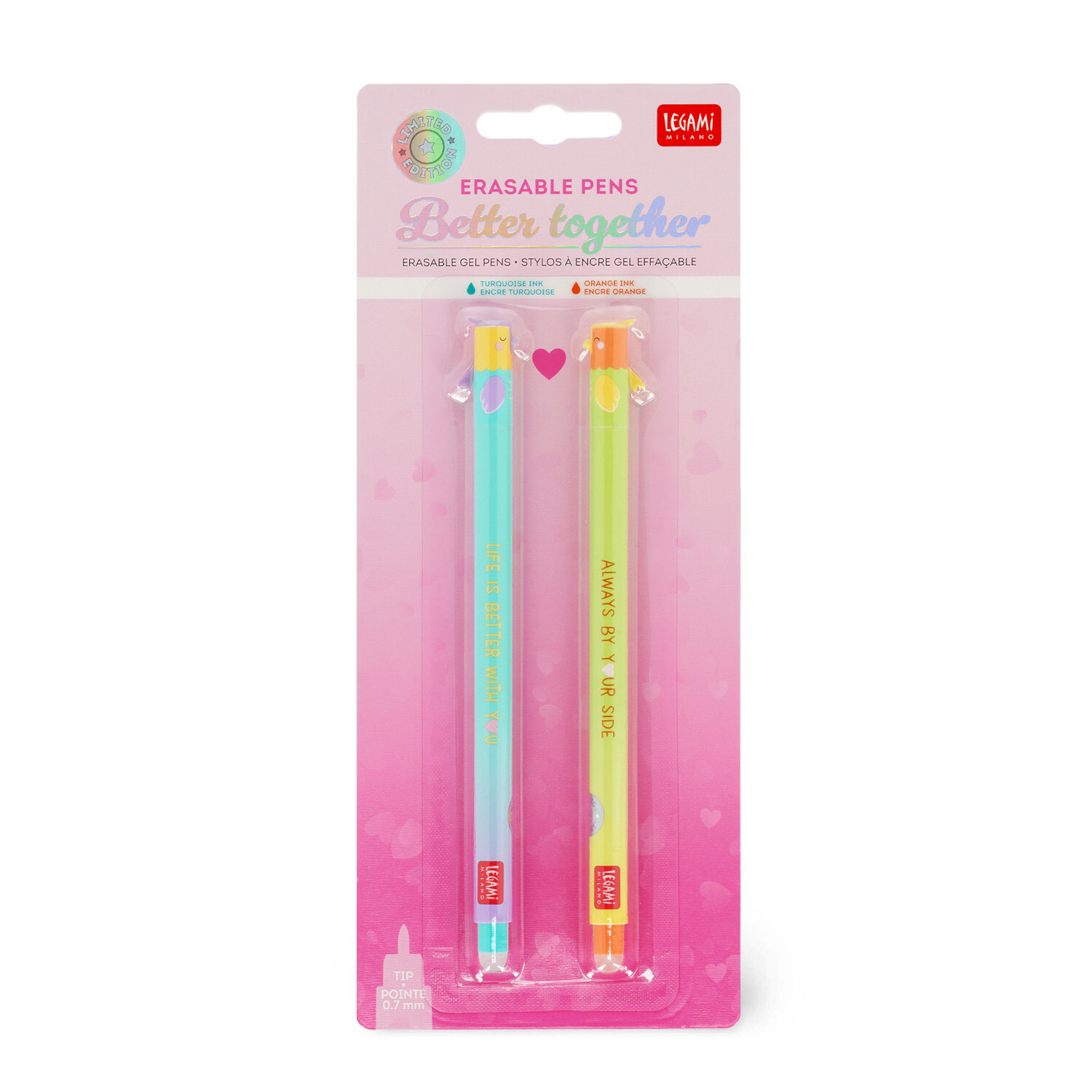 Legami Erasable Gel Pen Set Better Together von Legami
