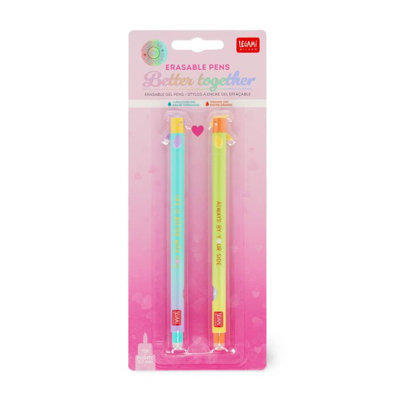 Legami Erasable Gel Pen Set Better Together von Legami