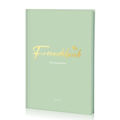 Legezon Freundebuch für Erwachsene - Gästebuch für Meine Freunde - Freundschaftsbuch mit persönlichen Fragen - Geschenk für einen Guten Freund - Erinnerungsalbum für bis zu 44 Freunde zum Ausfüllen Legezon Freundebuch für Erwachsene - Gästebuch für Meine Freunde - Freundschaftsbuch mit persönlichen Fragen - Geschenk für einen Guten Freund - Erinnerungsalbum für bis zu 44 Freunde zum Ausfüllen von Legezon