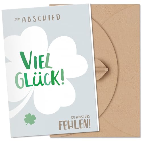 Premium Abschiedskarte Klappkarte Karte zum Ruhestand mit Umschlag - Rente Grußkarte Ruhestand Abschiedsgeschenk Jobwechsel Kollegen Mann Frau Freunde Geschenke zum Abschied Alles Gute Karte(12x17cm) von Legezon