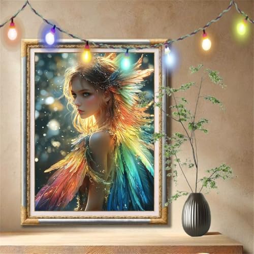 5D Diamond Painting Kinder,Diamant Painting Bilder für Erwachsene Große (80x107cm),DIY Landschaft,Mädchen Full Drill Crystal Art Mosaikherstellung Basteln Kits für Geschenk,Home Wand Décor 57F-1017 von LeiDong