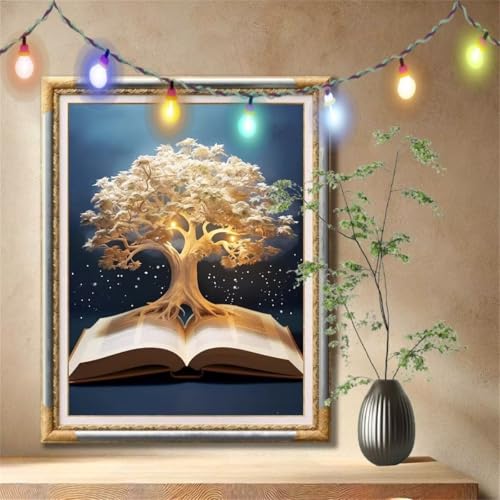 5D Diamond Painting Kinder,Diamant Painting Bilder für Erwachsene Große 70x90cm,DIY Lebensbaum,Landschaft Full Drill Crystal Art Mosaikherstellung Basteln Kits für Geschenk,Home Wand Décor 57F-3056 5D Diamond Painting Kinder,Diamant Painting Bilder für Erwachsene Große 70x90cm,DIY Lebensbaum,Landschaft Full Drill Crystal Art Mosaikherstellung Basteln Kits für Geschenk,Home Wand Décor 57F-3056 von LeiDong