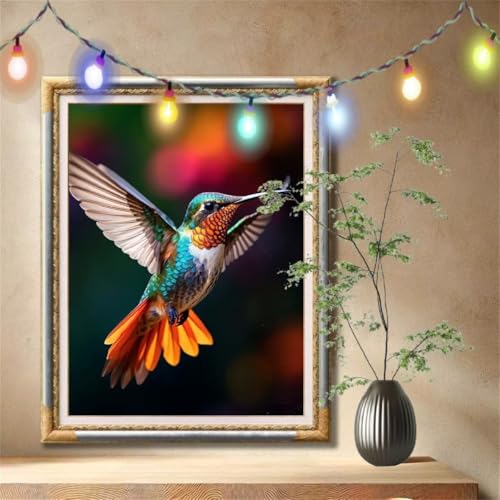 5D Diamond Painting Kinder,Diamant Painting Bilder für Erwachsene Große 90x120cm,DIY Tier,Kolibri Full Drill Crystal Art Mosaikherstellung Basteln Kits,Geeignet Als Geschenk,Home Wand Décor 59N-218 5D Diamond Painting Kinder,Diamant Painting Bilder für Erwachsene Große 90x120cm,DIY Tier,Kolibri Full Drill Crystal Art Mosaikherstellung Basteln Kits,Geeignet Als Geschenk,Home Wand Décor 59N-218 von LeiDong