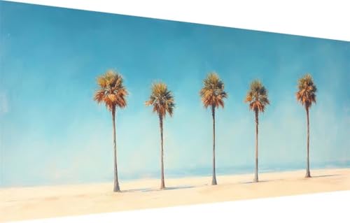 5D Diamond Painting Set für Erwachsene Große (100x200cm),Landschaft,Kokospalme Diamant Painting Bilder Kinder,DIY Kristall Strass Cross Stickerei Malerei Bastelset für Büro,Wanddeko,Geschenke 55F-3179 von LeiDong