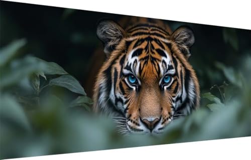 5D Diamond Painting Set für Erwachsene Große 70x200cm,Tiger Tier Diamant Painting Bilder Kinder,DIY Kristall Strass Cross Stickerei Malerei Bastelset für Schlafzimmer,Büro,Wanddeko,Geschenke 55F-3536 5D Diamond Painting Set für Erwachsene Große 70x200cm,Tiger Tier Diamant Painting Bilder Kinder,DIY Kristall Strass Cross Stickerei Malerei Bastelset für Schlafzimmer,Büro,Wanddeko,Geschenke 55F-3536 von LeiDong