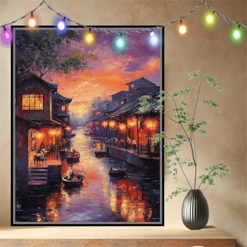 Bach,Land Malen nach Zahlen für Erwachsene Anfänger,DIY Paint by Numbers Acrylpigment Ölgemälde Kunsthandwerk Kit,Bastelset Malen Nach Zahlen Kinder für Geschenk Home Wand Décor 80x107cm 54N-9017 Bach,Land Malen nach Zahlen für Erwachsene Anfänger,DIY Paint by Numbers Acrylpigment Ölgemälde Kunsthandwerk Kit,Bastelset Malen Nach Zahlen Kinder für Geschenk Home Wand Décor 80x107cm 54N-9017 von LeiDong
