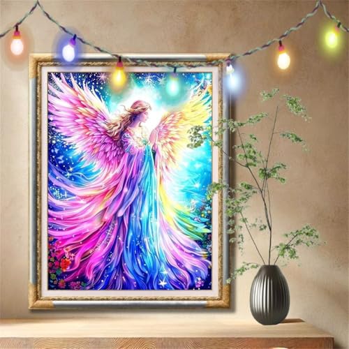 Diamant Painting Bilder für Erwachsene, 5D DIY Diamond Painting Kinder, Landschaft,Engel Full Drill Cross Stickerei Malerei Kits Nach Zahlen für Wanddeko, Zuhause Dekor Geschenke 100x133cm 57F-2069 Diamant Painting Bilder für Erwachsene, 5D DIY Diamond Painting Kinder, Landschaft,Engel Full Drill Cross Stickerei Malerei Kits Nach Zahlen für Wanddeko, Zuhause Dekor Geschenke 100x133cm 57F-2069 von LeiDong