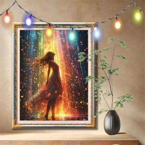 Diamant Painting Bilder für Erwachsene, 5D DIY Diamond Painting Kinder, Mädchen,Landschaft Full Drill Cross Stickerei Malerei Kits Nach Zahlen für Wanddeko, Zuhause Dekor Geschenke 60x80cm 57F-2945 Diamant Painting Bilder für Erwachsene, 5D DIY Diamond Painting Kinder, Mädchen,Landschaft Full Drill Cross Stickerei Malerei Kits Nach Zahlen für Wanddeko, Zuhause Dekor Geschenke 60x80cm 57F-2945 von LeiDong