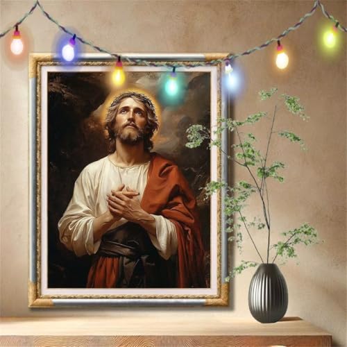 Diamant Painting Bilder für Erwachsene, 5D DIY Diamond Painting Kinder, Mann,Landschaft Full Drill Cross Stickerei Malerei Kits Nach Zahlen für Wanddeko, Zuhause Dekor Geschenke 100x133cm 57F-7509 Diamant Painting Bilder für Erwachsene, 5D DIY Diamond Painting Kinder, Mann,Landschaft Full Drill Cross Stickerei Malerei Kits Nach Zahlen für Wanddeko, Zuhause Dekor Geschenke 100x133cm 57F-7509 von LeiDong