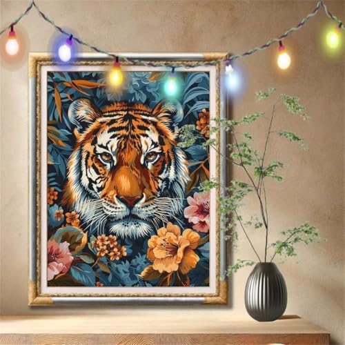 Diamond Painting Erwachsene,5D Blume,Tiger Diamant Painting Bilder für Kinder,DIY Diamant Kristall Strass Mosaik Kreuzstich Bastelset für Schlafzimmer Zuhause Dekor und Geschenke 120x160cm 59N-1490 Diamond Painting Erwachsene,5D Blume,Tiger Diamant Painting Bilder für Kinder,DIY Diamant Kristall Strass Mosaik Kreuzstich Bastelset für Schlafzimmer Zuhause Dekor und Geschenke 120x160cm 59N-1490 von LeiDong