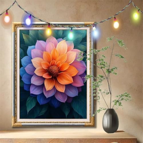 Diamond Painting Erwachsene,5D Chrysantheme,Landschaft Diamant Painting Bilder für Kinder,DIY Diamant Kristall Strass Mosaik Kreuzstich Bastelset für Schlafzimmer Dekor und Geburtstag 70x90cm 57F-2086 Diamond Painting Erwachsene,5D Chrysantheme,Landschaft Diamant Painting Bilder für Kinder,DIY Diamant Kristall Strass Mosaik Kreuzstich Bastelset für Schlafzimmer Dekor und Geburtstag 70x90cm 57F-2086 von LeiDong