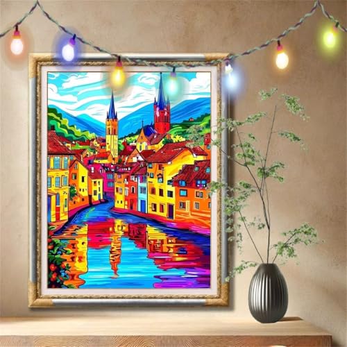 Diamond Painting Erwachsene,5D Landschaft,Landschaft Diamant Painting Bilder für Kinder,DIY Diamant Kristall Strass Mosaik Kreuzstich Bastelset für Schlafzimmer Dekor und Geburtstag 50x70cm 57F-3644 Diamond Painting Erwachsene,5D Landschaft,Landschaft Diamant Painting Bilder für Kinder,DIY Diamant Kristall Strass Mosaik Kreuzstich Bastelset für Schlafzimmer Dekor und Geburtstag 50x70cm 57F-3644 von LeiDong