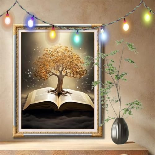 Diamond Painting Erwachsene,5D Landschaft,Lebensbaum Diamant Painting Bilder für Kinder,DIY Diamant Kristall Strass Mosaik Kreuzstich Bastelset für Schlafzimmer Dekor und Geburtstag 30x40cm 57F-6042 Diamond Painting Erwachsene,5D Landschaft,Lebensbaum Diamant Painting Bilder für Kinder,DIY Diamant Kristall Strass Mosaik Kreuzstich Bastelset für Schlafzimmer Dekor und Geburtstag 30x40cm 57F-6042 von LeiDong