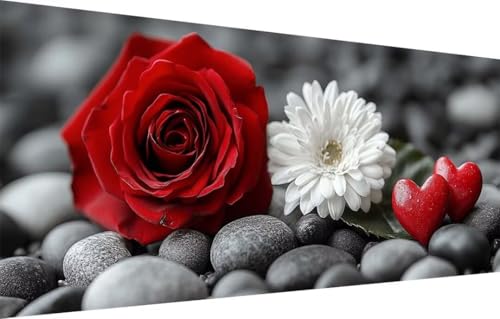 Diamond Painting Erwachsene,5D Rote Rose,Stein Diamant Painting Bilder für Kinder,DIY Diamant Kristall Strass Mosaik Kreuzstich Bastelset für Zuhause Dekor und Geburtstag Geschenke 100x250cm 55F-2535 Diamond Painting Erwachsene,5D Rote Rose,Stein Diamant Painting Bilder für Kinder,DIY Diamant Kristall Strass Mosaik Kreuzstich Bastelset für Zuhause Dekor und Geburtstag Geschenke 100x250cm 55F-2535 von LeiDong