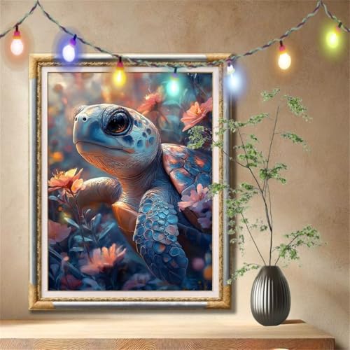 Diamond Painting Erwachsene,5D Schildkröte,Tier Diamant Painting Bilder für Kinder, DIY Diamant Kristall Strass Mosaik Kreuzstich Bastelset für Schlafzimmer Dekor und Geburtstag 120x160cm 57F-3530 Diamond Painting Erwachsene,5D Schildkröte,Tier Diamant Painting Bilder für Kinder, DIY Diamant Kristall Strass Mosaik Kreuzstich Bastelset für Schlafzimmer Dekor und Geburtstag 120x160cm 57F-3530 von LeiDong