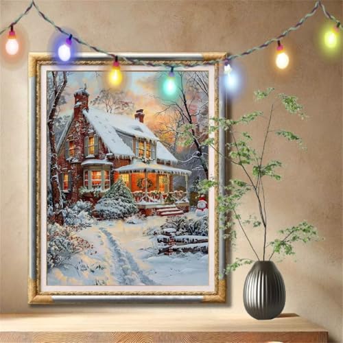 Diamond Painting Erwachsene,5D Schneemann,Landschaft Diamant Painting Bilder für Kinder,DIY Diamant Kristall Strass Mosaik Kreuzstich Bastelset für Schlafzimmer Dekor und Geschenke 60x80cm 59N-1125 Diamond Painting Erwachsene,5D Schneemann,Landschaft Diamant Painting Bilder für Kinder,DIY Diamant Kristall Strass Mosaik Kreuzstich Bastelset für Schlafzimmer Dekor und Geschenke 60x80cm 59N-1125 von LeiDong