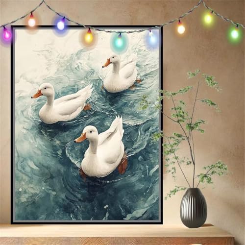 Duck,Tier Malen nach Zahlen Erwachsene Mädchen Klein 100x133cm,DIY Ölgemälde Set Malerei Basteln Leinwand Bilder für Dame,Acrylmalerei Paint by Numbers Adults für Geschenke und Heimdekoration 54N-4559 Duck,Tier Malen nach Zahlen Erwachsene Mädchen Klein 100x133cm,DIY Ölgemälde Set Malerei Basteln Leinwand Bilder für Dame,Acrylmalerei Paint by Numbers Adults für Geschenke und Heimdekoration 54N-4559 von LeiDong