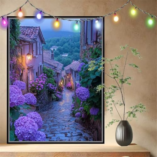 Malen nach Zahlen Erwachsene Lavender,Landschaft,Paint by Numbers Leinwand Kit für Anfänger,DIY Basteln Acrylfarbe Handgemalt Ölgemälde Kit für Wand Dekoration Weihnachten Geschenk 60x80cm 54N-9515 Malen nach Zahlen Erwachsene Lavender,Landschaft,Paint by Numbers Leinwand Kit für Anfänger,DIY Basteln Acrylfarbe Handgemalt Ölgemälde Kit für Wand Dekoration Weihnachten Geschenk 60x80cm 54N-9515 von LeiDong
