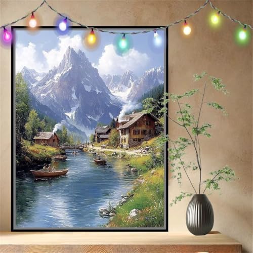 Schneebedeckter Berg,Land Malen nach Zahlen für Erwachsene Anfänger,DIY Paint by Numbers Acrylpigment Ölgemälde Kunsthandwerk Kit,Bastelset Malen Nach Zahlen Kinder für Home Décor 70x90cm 54N-4486 Schneebedeckter Berg,Land Malen nach Zahlen für Erwachsene Anfänger,DIY Paint by Numbers Acrylpigment Ölgemälde Kunsthandwerk Kit,Bastelset Malen Nach Zahlen Kinder für Home Décor 70x90cm 54N-4486 von LeiDong