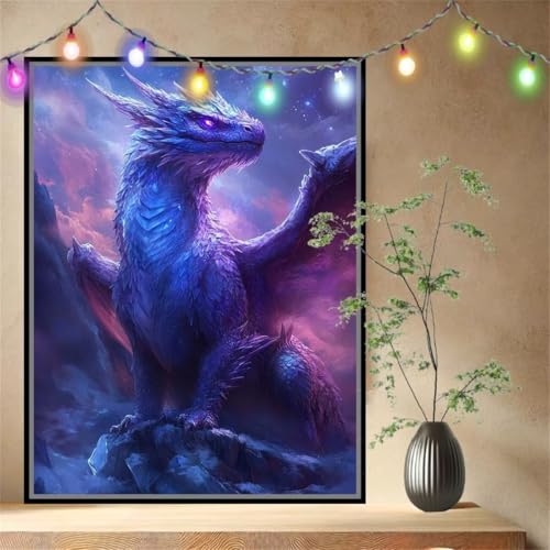 Sternenhimmel,Drache Malen nach Zahlen für Erwachsene Anfänger,DIY Paint by Numbers Acrylpigment Ölgemälde Kunsthandwerk Kit,Bastelset Malen Nach Zahlen Kinder für Home Wand Décor 60x80cm 54N-4305 Sternenhimmel,Drache Malen nach Zahlen für Erwachsene Anfänger,DIY Paint by Numbers Acrylpigment Ölgemälde Kunsthandwerk Kit,Bastelset Malen Nach Zahlen Kinder für Home Wand Décor 60x80cm 54N-4305 von LeiDong