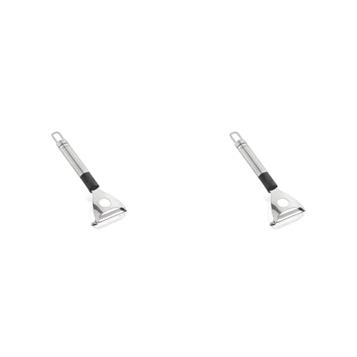 Leifheit Y-Sparschäler ProLine-Serie, Schäler aus rostfreiem Edelstahl, Spargelschäler, Kartoffelschäler, Gemüseschäler, hochwertiges Design, mit praktischer Aufhängeöse, silber (Packung mit 2) Leifheit Y-Sparschäler ProLine-Serie, Schäler aus rostfreiem Edelstahl, Spargelschäler, Kartoffelschäler, Gemüseschäler, hochwertiges Design, mit praktischer Aufhängeöse, silber (Packung mit 2) von Leifheit