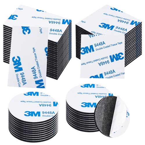 Leikedun 3M doppelseitige Klebepads, 60 Stück, doppelseitiges Klebeband, extra stark, wasserdicht, schwarz, PE-Schaum-Klebeband, rund, 20 x 20 cm Leikedun 3M doppelseitige Klebepads, 60 Stück, doppelseitiges Klebeband, extra stark, wasserdicht, schwarz, PE-Schaum-Klebeband, rund, 20 x 20 cm von Leikedun