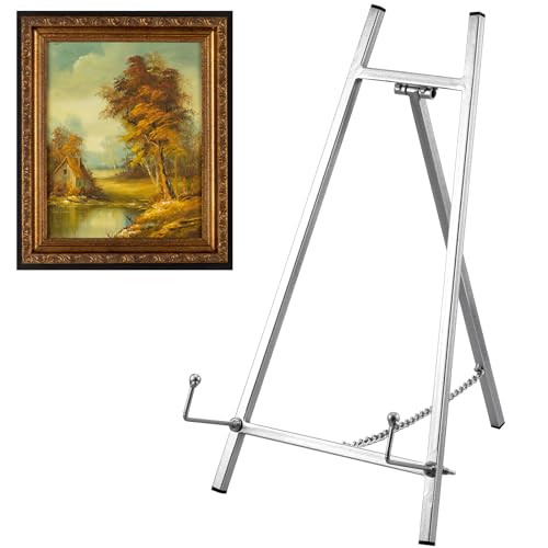 Leinuosen Metall-Staffelei-Ständer 41,9 cm H x 22,1 cm B x 10,9 cm T Tischstaffelei Ständer für Ausstellungsstativ, Kunstbild, Spiegel, moderner Tellerhalter für Präsentationsbuch, Foto, Leinuosen Metall-Staffelei-Ständer 41,9 cm H x 22,1 cm B x 10,9 cm T Tischstaffelei Ständer für Ausstellungsstativ, Kunstbild, Spiegel, moderner Tellerhalter für Präsentationsbuch, Foto, von Leinuosen