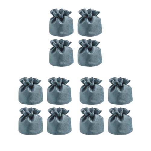 3 Set 4 Stück Tisch-/Stuhlbeinsocken, Bodenschutz, Möbelfüße, blau, unter 18,5 cm Stuhlbein von Leisurealeaneag