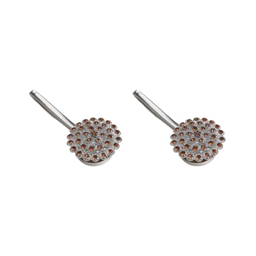 Vorhang-Raffhalter, magnetisch, Diamant-Vorhanghalter, Heimbüro, Dekoration, 5, Kaffee, 30 cm, 2 Stück Vorhang-Raffhalter, magnetisch, Diamant-Vorhanghalter, Heimbüro, Dekoration, 5, Kaffee, 30 cm, 2 Stück von Leisurealeaneag