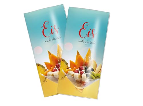 Leitsch-Media Große Eiskarte mit 52 Fotos für Eiscafes, 16 Seiten, 14 x 30 cm, hochkant, glänzend, stabil, feucht abwischbar, Modell: shiny16 Leitsch-Media Große Eiskarte mit 52 Fotos für Eiscafes, 16 Seiten, 14 x 30 cm, hochkant, glänzend, stabil, feucht abwischbar, Modell: shiny16 von Leitsch-Media