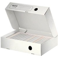 10 LEITZ Archivboxen Infinity weiß 25,5 x 33,0 x 8,0 cm 10 LEITZ Archivboxen Infinity weiß 25,5 x 33,0 x 8,0 cm von Leitz