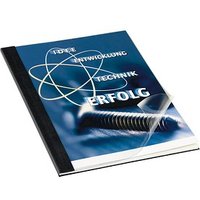 LEITZ Buchbindemappen schwarz Softcover für 36 - 70 Blatt DIN A4, 10 St. LEITZ Buchbindemappen schwarz Softcover für 36 - 70 Blatt DIN A4, 10 St. von Leitz
