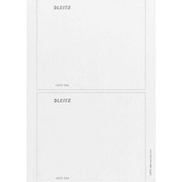 10 LEITZ Einsteck-Rückenschilder 1690 grau für 8,2 cm Rückenbreite von Leitz