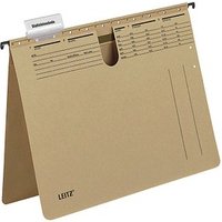 10 LEITZ Hängehefter ALPHA® 1914 Karton naturbraun 1 x kaufmännische Heftung von Leitz